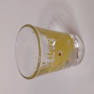 Vintage Anchor Hocking Novelty Shot Glass 1950s Barware " Here's Looking At You"